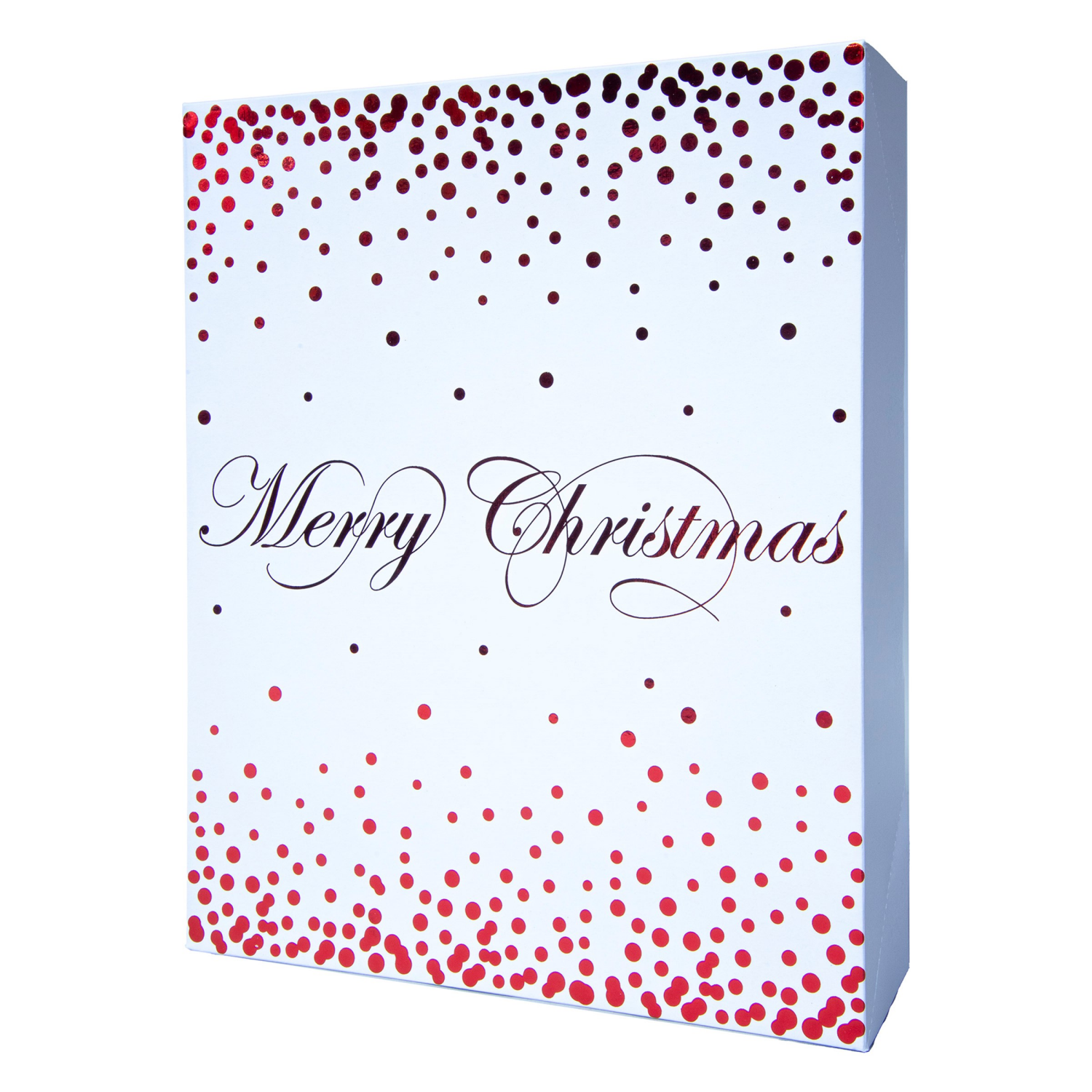 slide 1 of 3, December Home Folding Gift Boxes, 3 Pack Deluxe White, Shirt, 3 ct