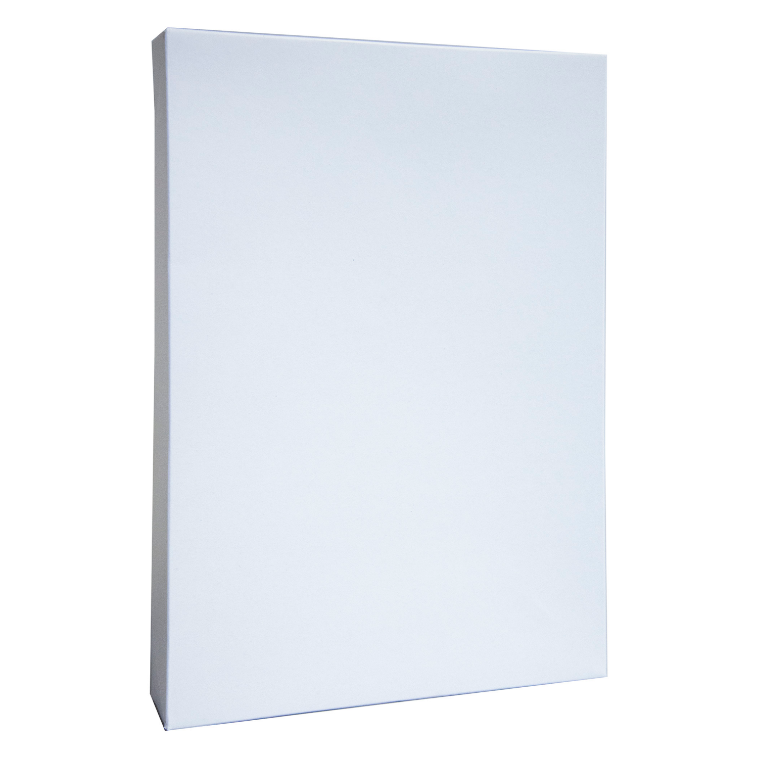 slide 2 of 3, December Home Folding Gift Boxes, 2 Pack White, Handkerchief Box, 2 ct