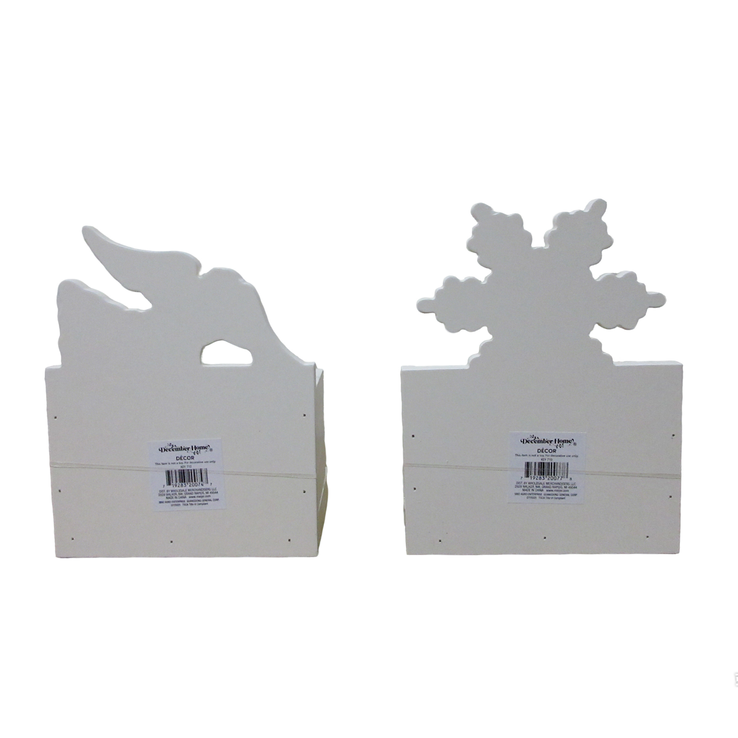 slide 2 of 2, December Home Meijer Calendar Table Decor 8 Inch 2 Various Style, 8.07 in