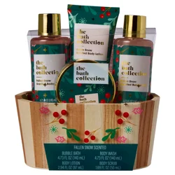 THE BATH COLLECTION Tbc Holiday 5 Pc Wooden Bucket Set
