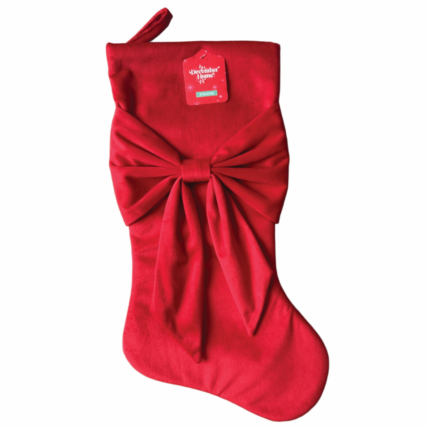 slide 3 of 4, December Home DH 20 INSTKING MATTE VEL BOW BDY 2 ASST, 20 in