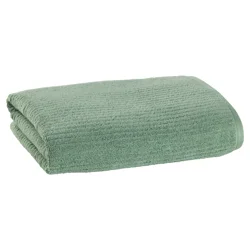 Havenstay Quick Dry Bath Towel, 30 In X 54 In, Green