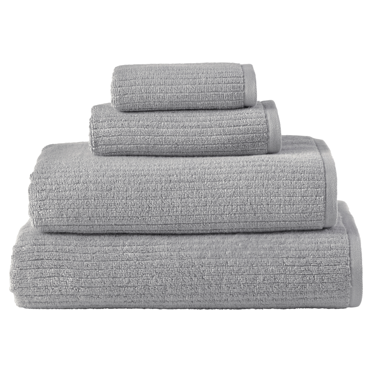 slide 2 of 4, HAVENSTAY HS Quick Dry Hand Towel , 16 in x 26 in, Medium Gray, 16 inx26 in