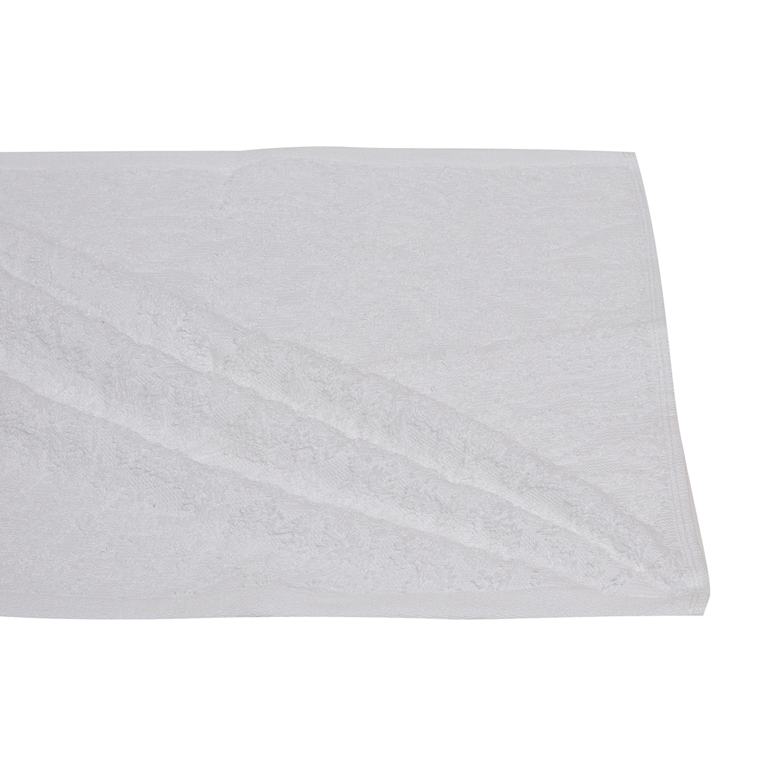slide 3 of 3, Room & Retreat Performance Jacquard Bath Sheet, 33 in x 65 in, Bright White, 33 x 65 