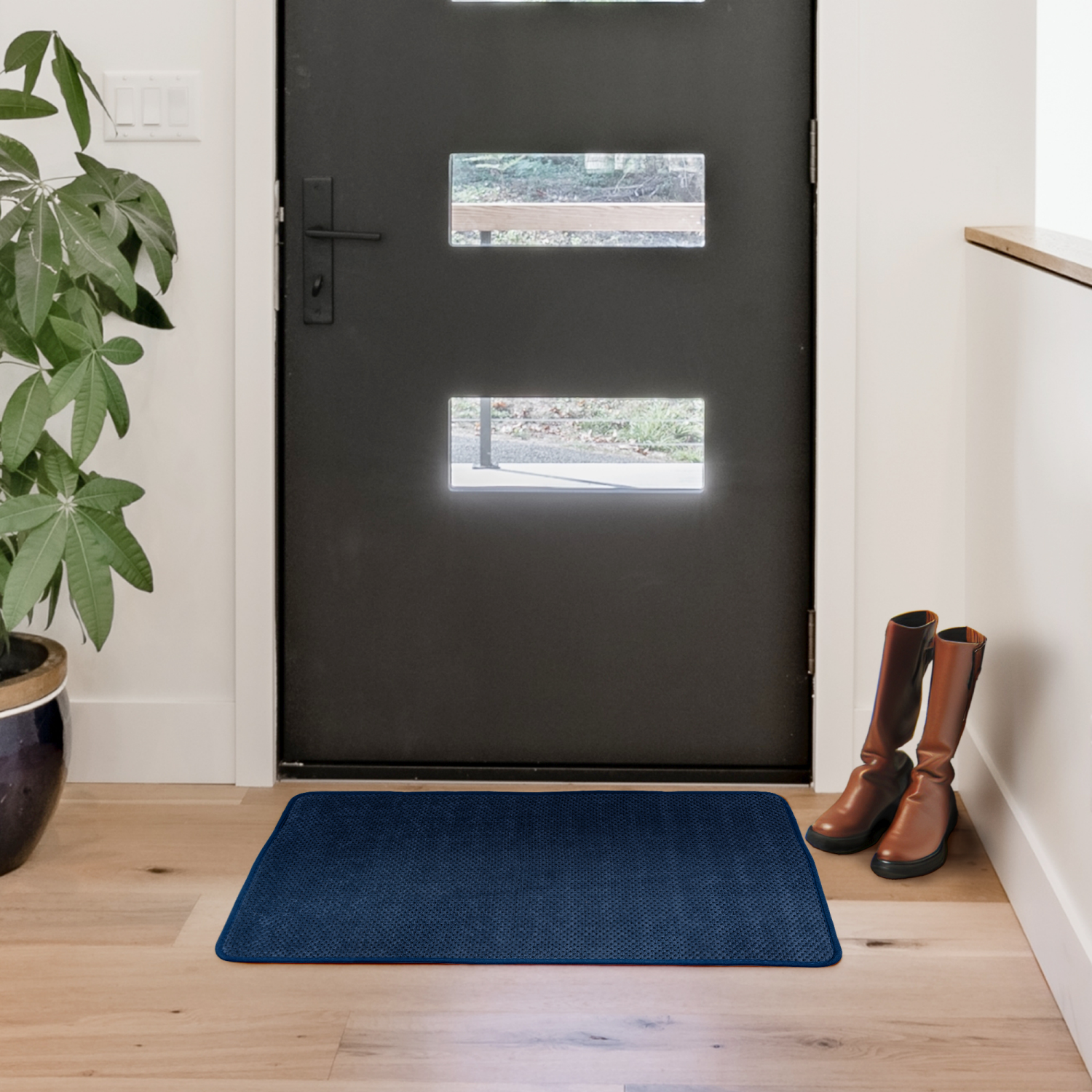 slide 3 of 3, Room & Retreat Performance Jacquard Washcloth, 13 in x 13 in, Agave Green, 13 x 13 