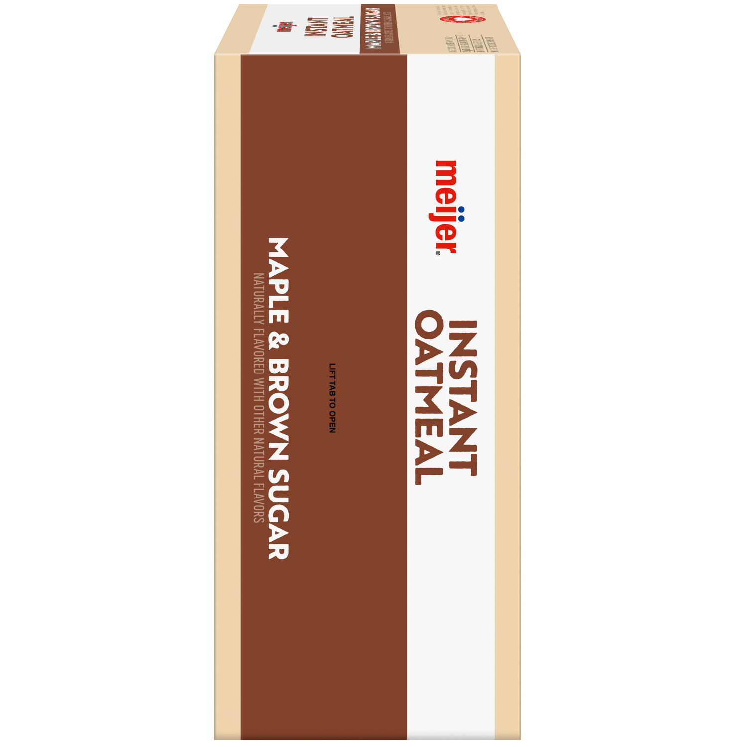slide 4 of 8, Meijer Instant Oatmeal Maple & Brown Sugar, 20 ct, 20 ct