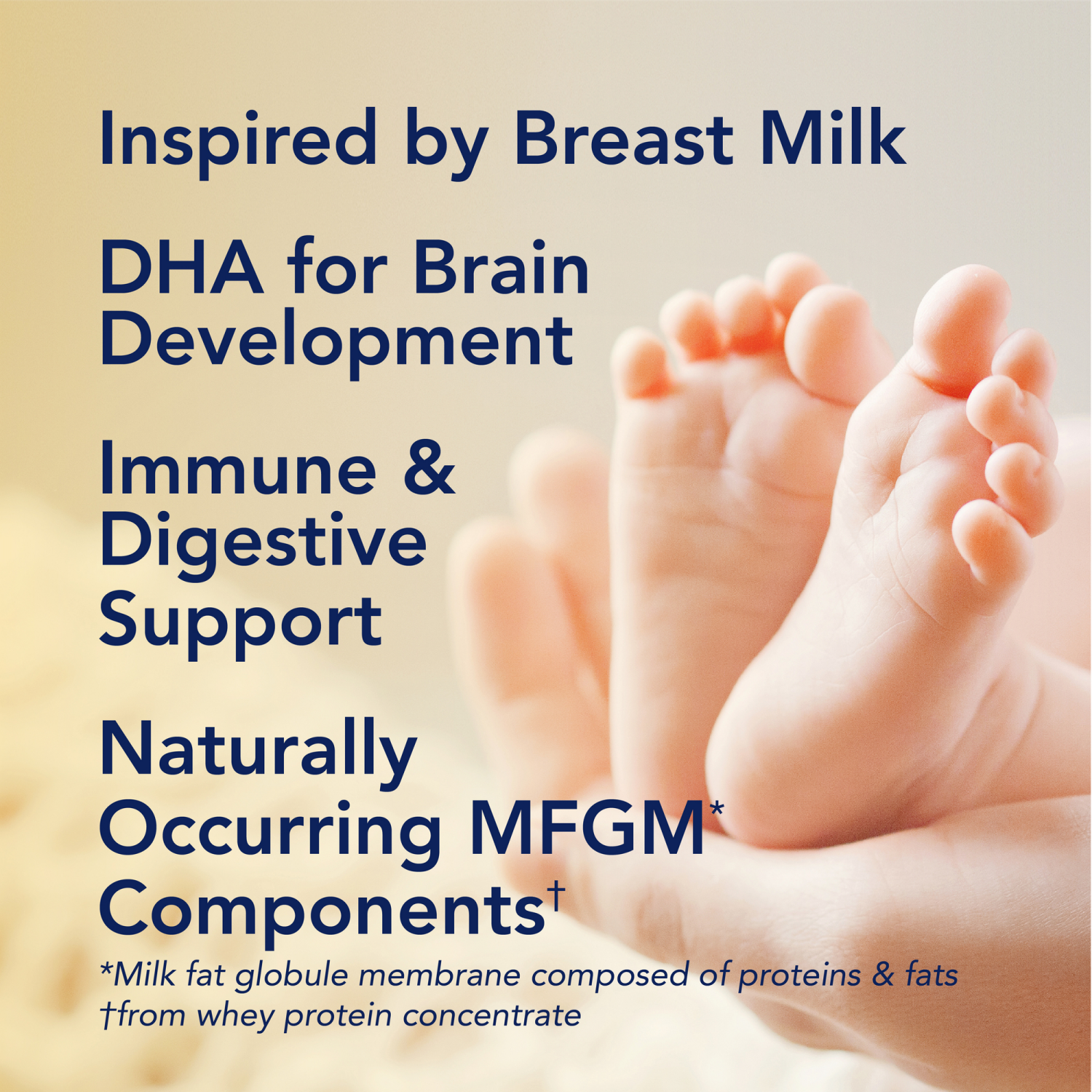 slide 4 of 8, Meijer Infant Milk-Based Baby Formula Powder with Iron, 22.2 oz