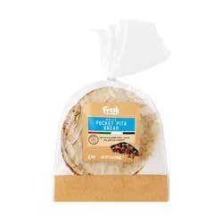Fresh from Meijer White Pita Pocket, 9 oz.