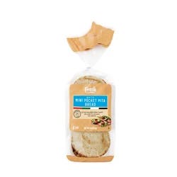 Fresh from Meijer White Mini Pocket Pita 8 oz