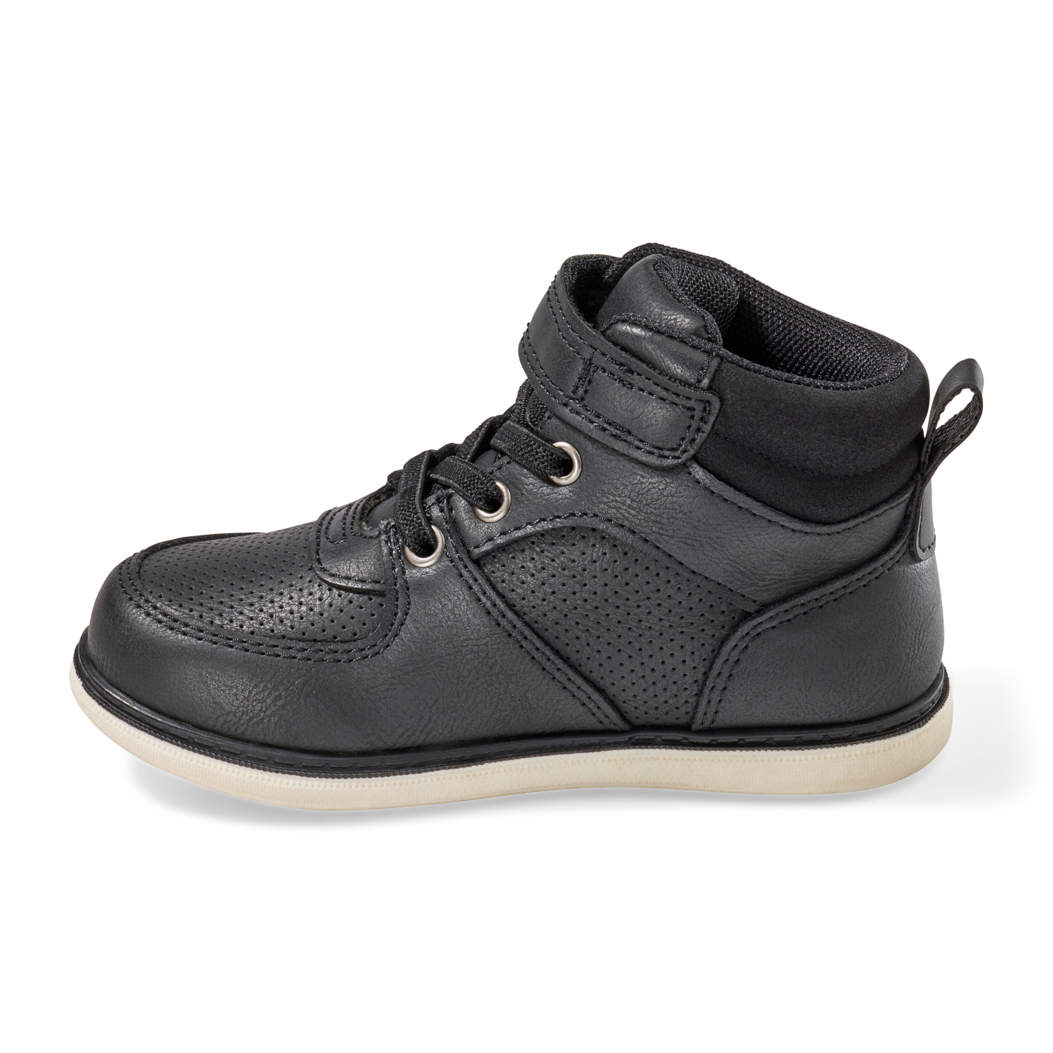 slide 4 of 6, Falls Creek Kids FC Kids Casual Emmett, Black, 9, Tod Boy, 1 ct