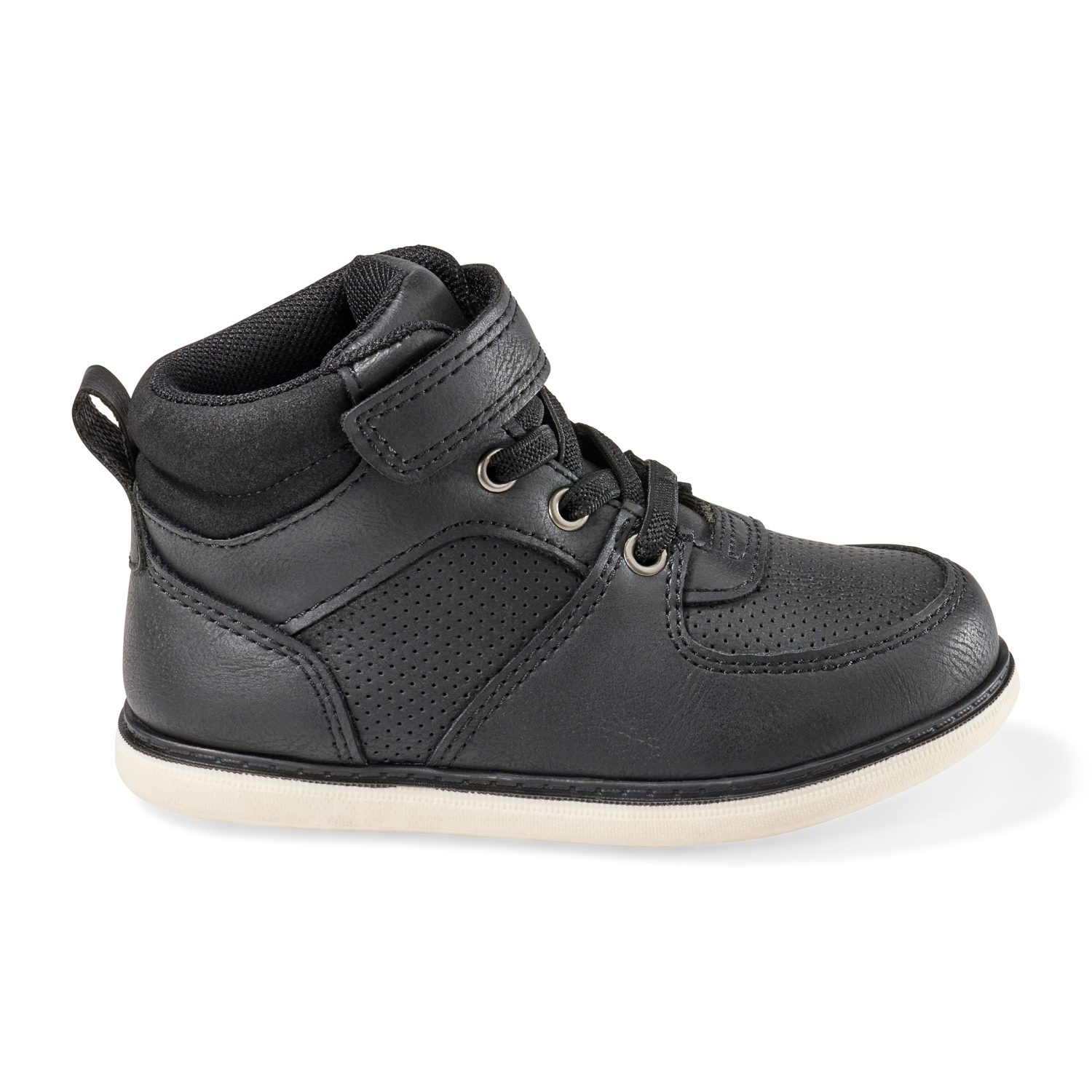 slide 5 of 6, Falls Creek Kids FC Kids Casual Emmett, Black, 9, Tod Boy, 1 ct