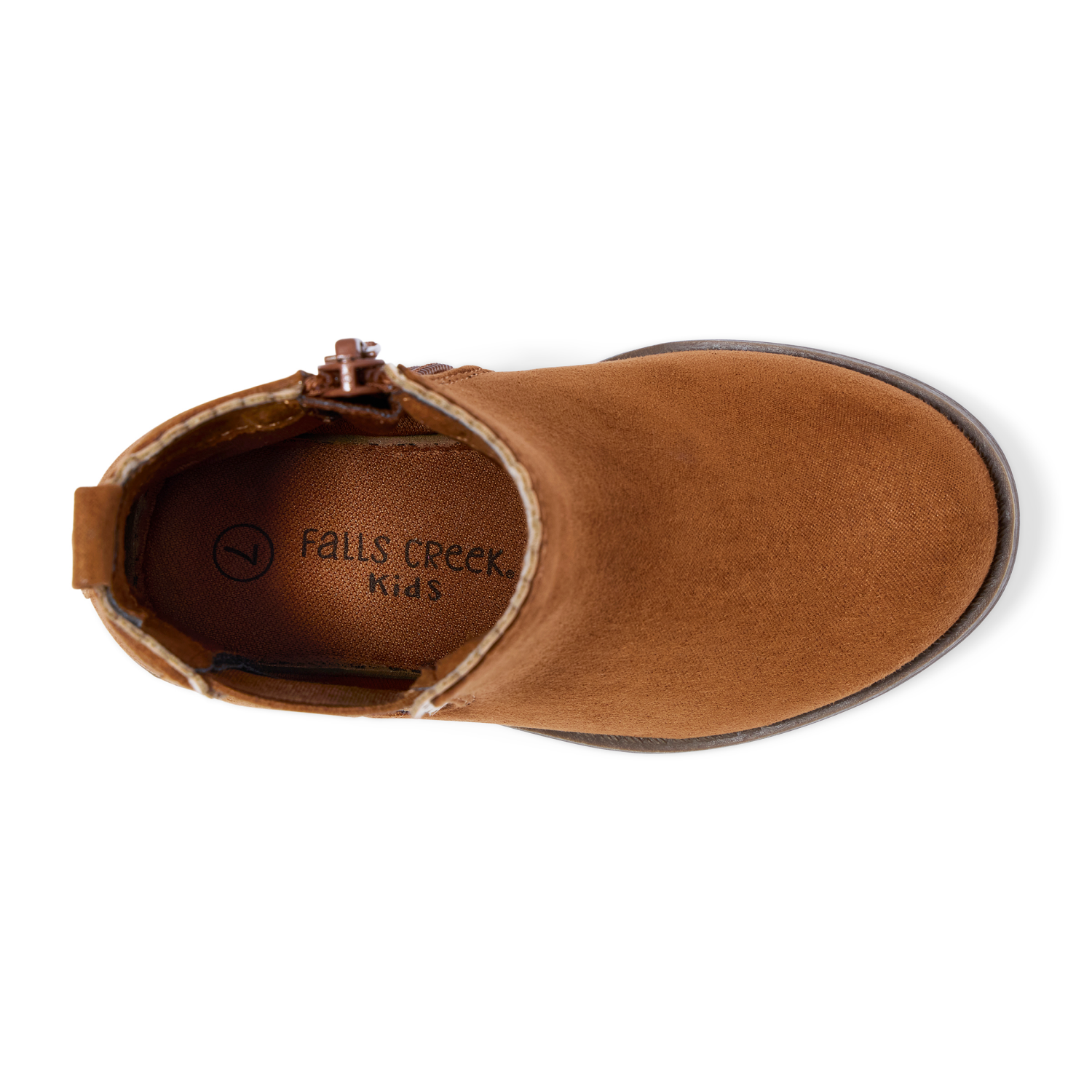 slide 6 of 6, Falls Creek Kids FC Kids Fashion Boot Maple, Tan, 9, TG, 1 ct