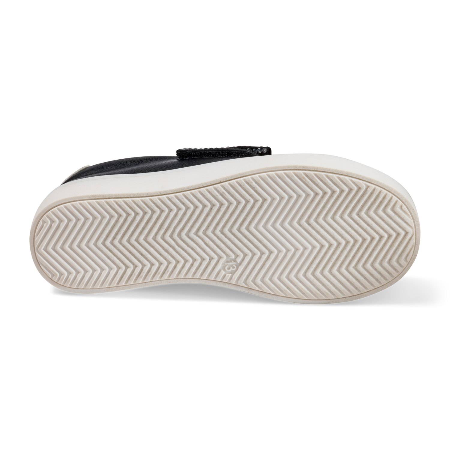 slide 3 of 6, Falls Creek Girls' Naya S Casual Shoe, Black, Size 2, 1 ct