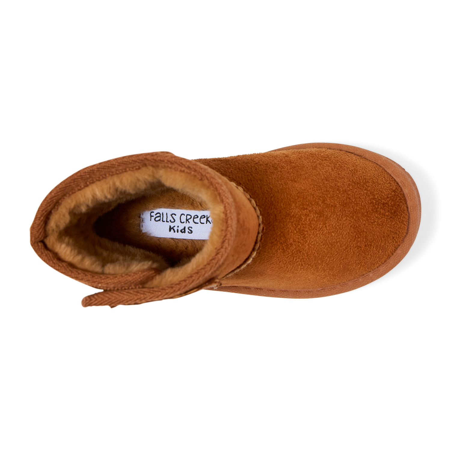 slide 6 of 6, Falls Creek Kids Toddler Girls' Sparklie R Fashion Boot, Cognac, Size 10, 1 ct