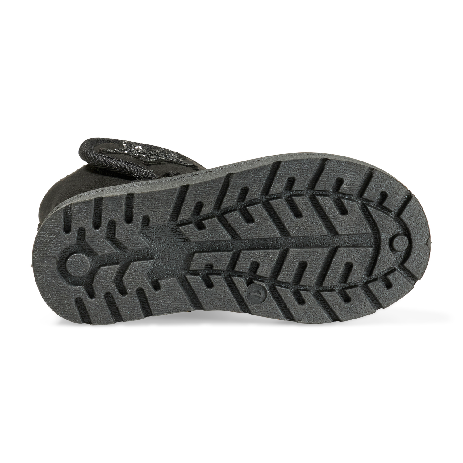 slide 3 of 6, Falls Creek Kids Toddler Girls' Sparklie R Fashion Boot, Black, Size 10, 1 ct