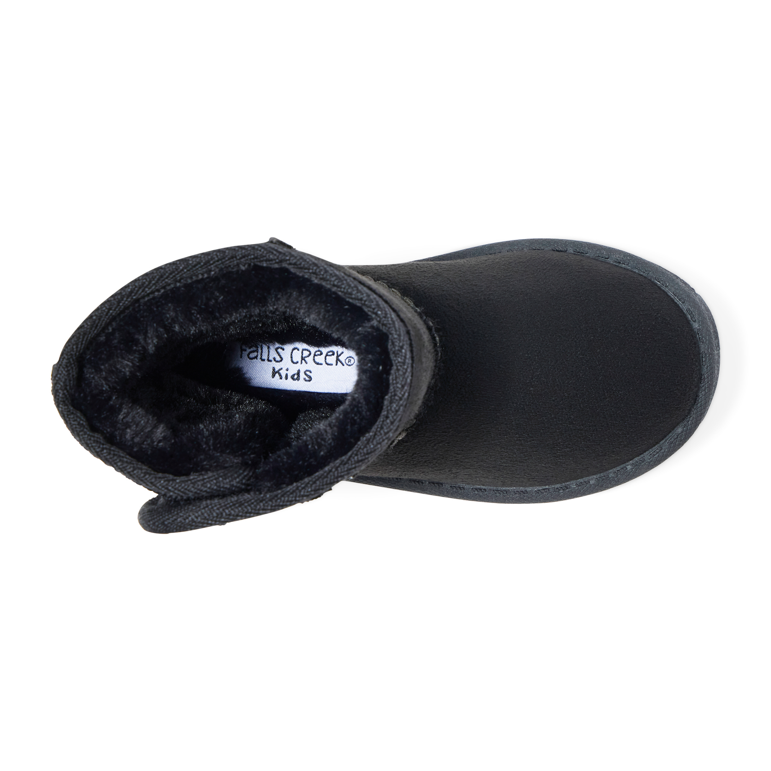 slide 6 of 6, Falls Creek Kids Toddler Girls' Sparklie R Fashion Boot, Black, Size 10, 1 ct