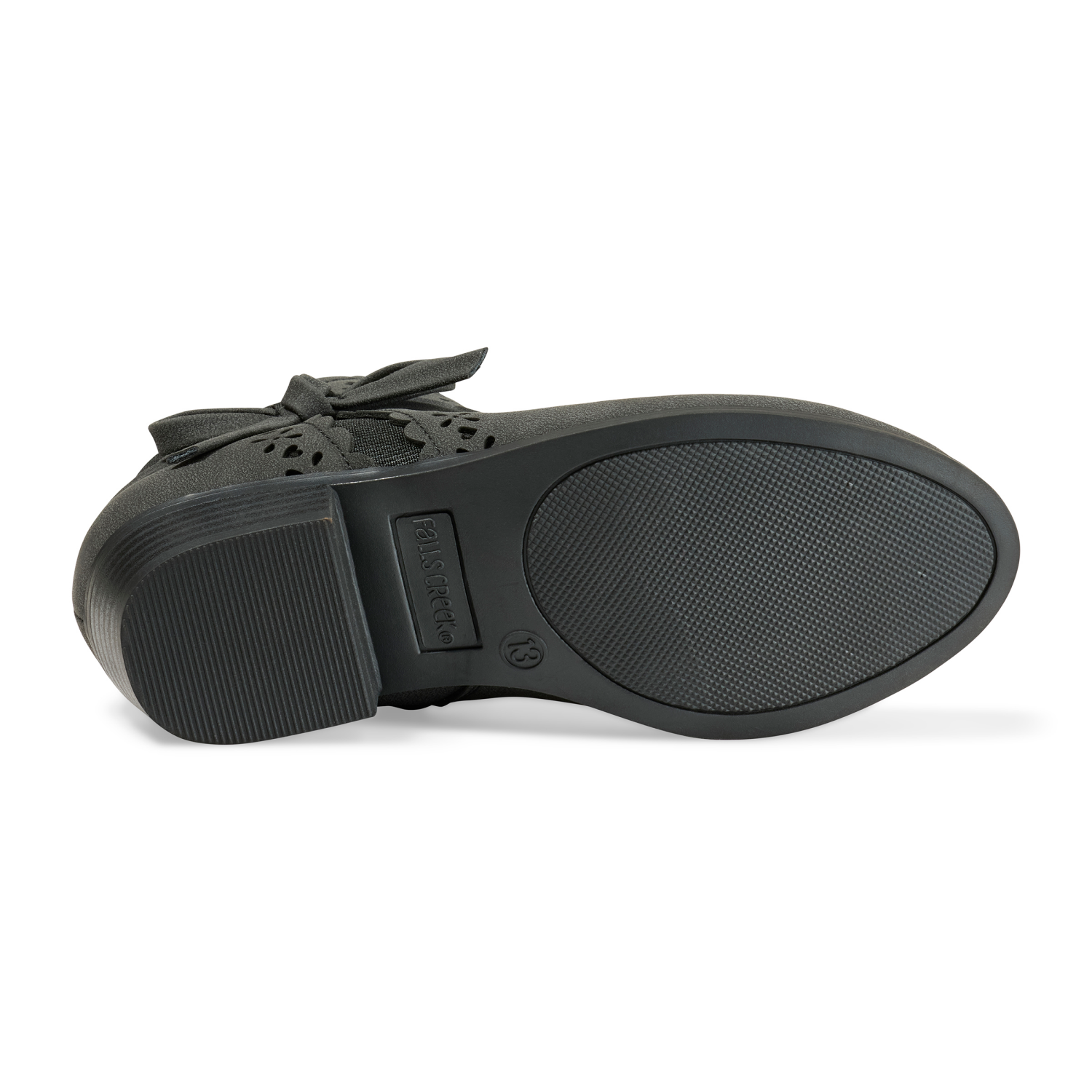 slide 3 of 6, Falls Creek Girls' Bara S Fashion Boot, Black, Size 13, 1 ct