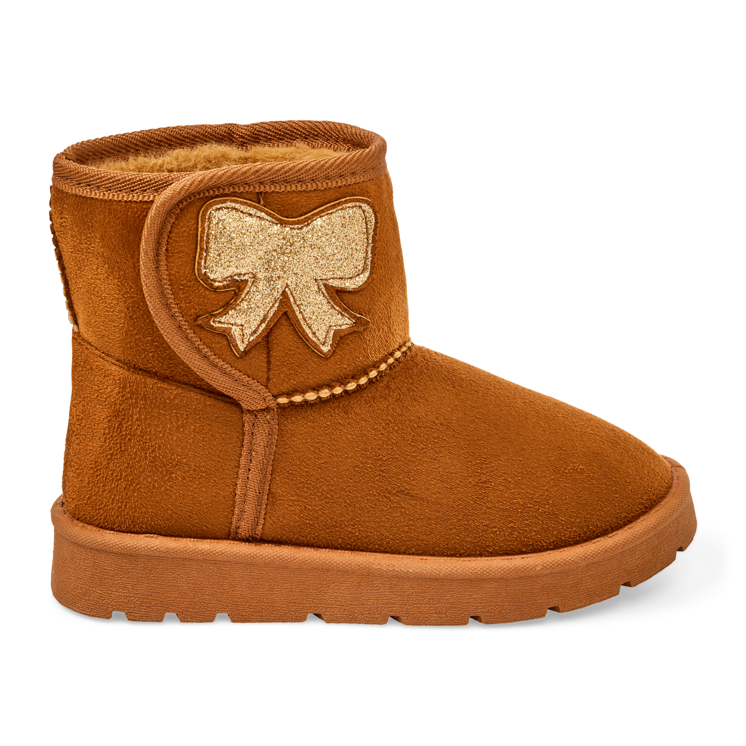 slide 5 of 6, Falls Creek Girls' Sparklie S Fashion Boot, Cognac, Size 13, 1 ct