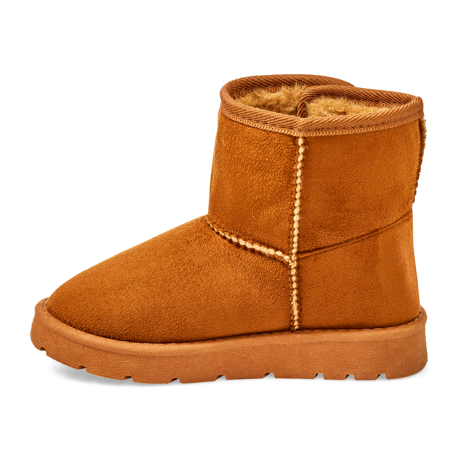 slide 4 of 6, Falls Creek Girls' Sparklie S Fashion Boot, Cognac, Size 2, 1 ct