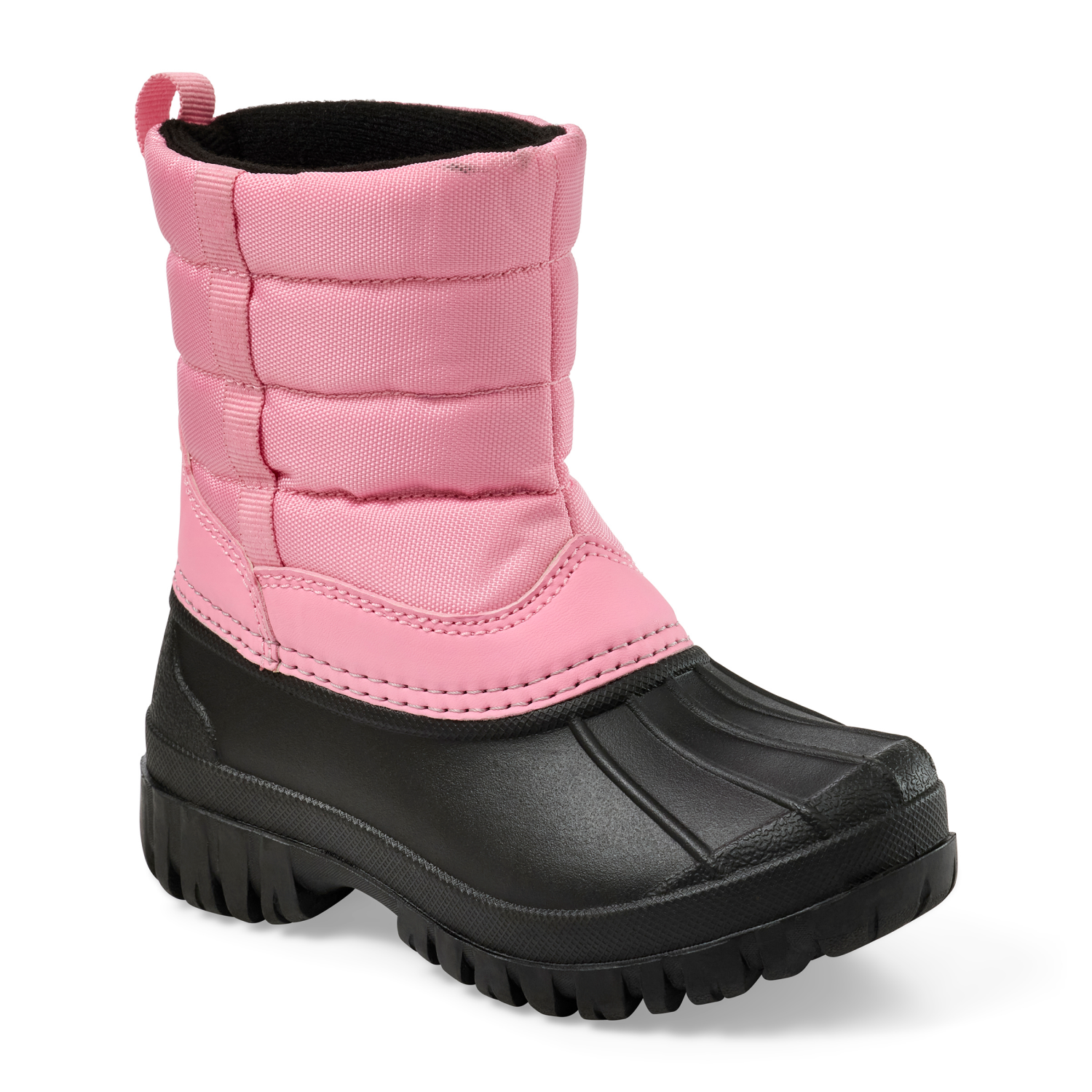 slide 1 of 6, Falls Creek Girls' Snowpack Winter Boot, Pink, Size 1, 1 ct