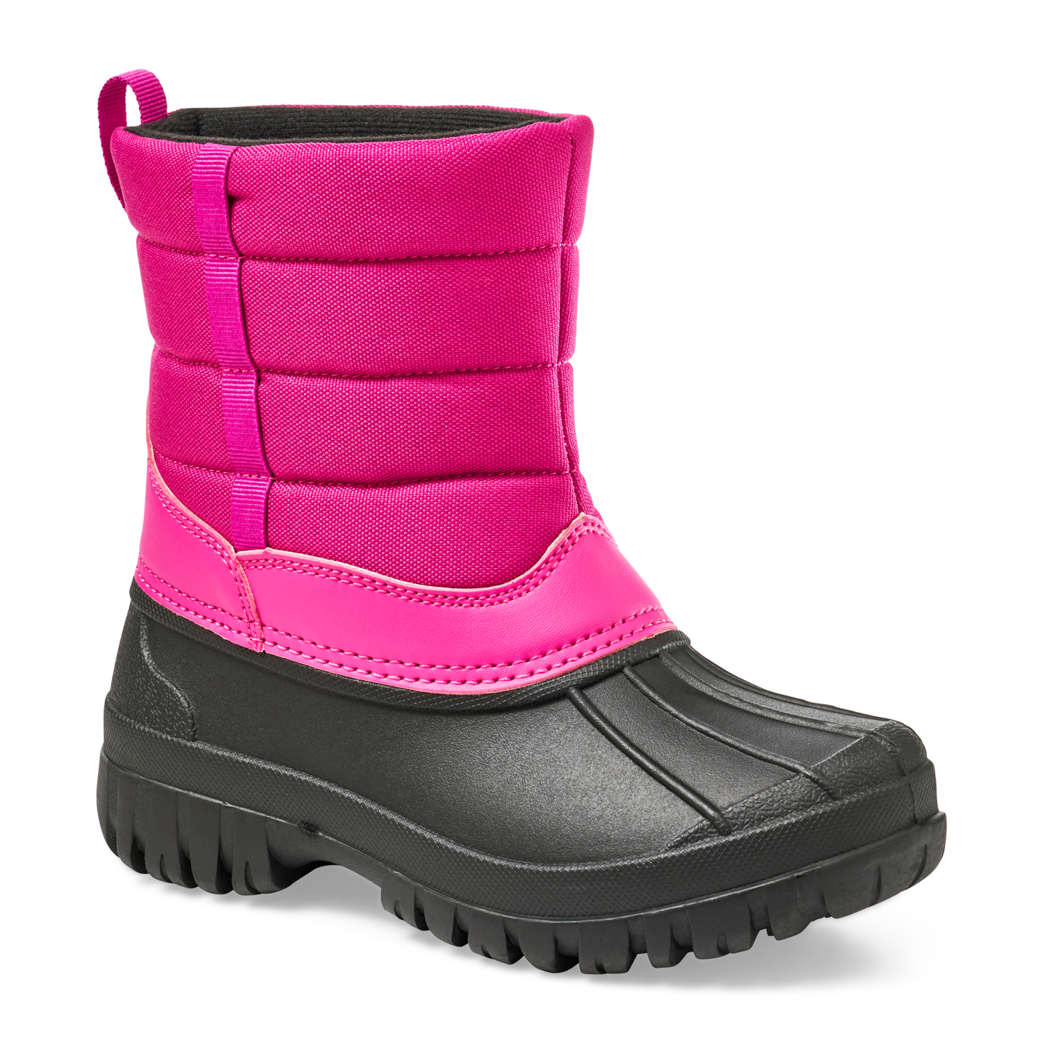 slide 1 of 6, Falls Creek Kids Falls Creek Toddler Girls' Snowpack Winter Boot, Pink, Size 8, 1 ct