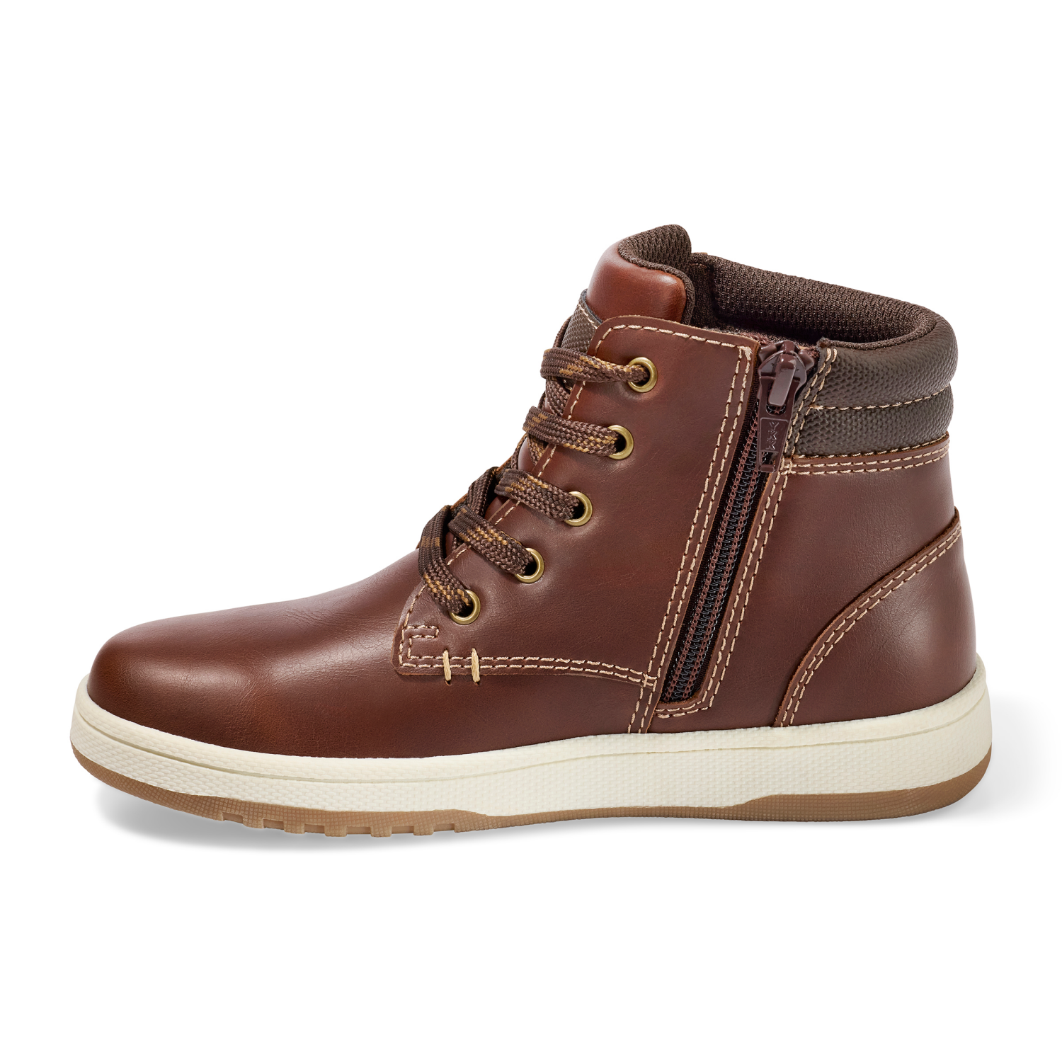 slide 4 of 6, Falls Creek Boys Alder Hiker Boot, Brown, Size 12, 1 ct