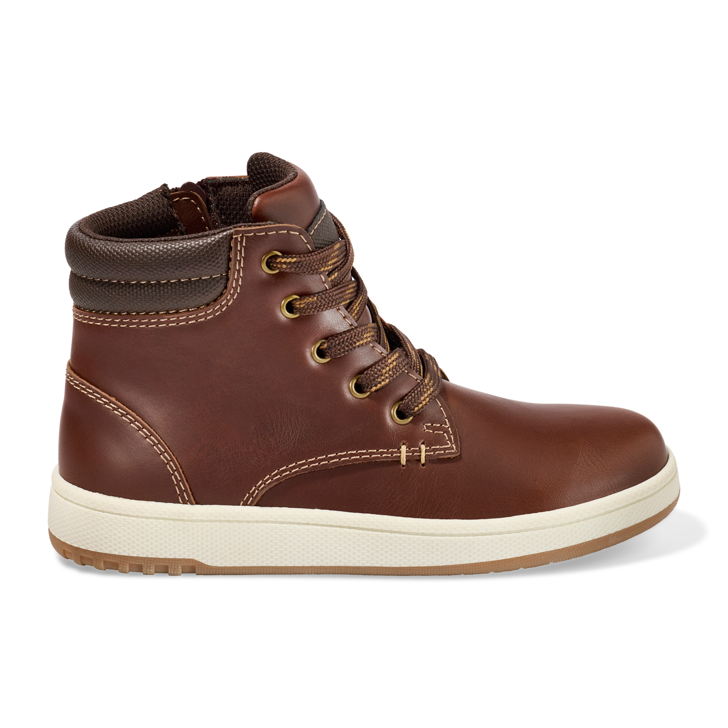 slide 5 of 6, Falls Creek Boys Alder Hiker Boot, Brown, Size 3, 1 ct