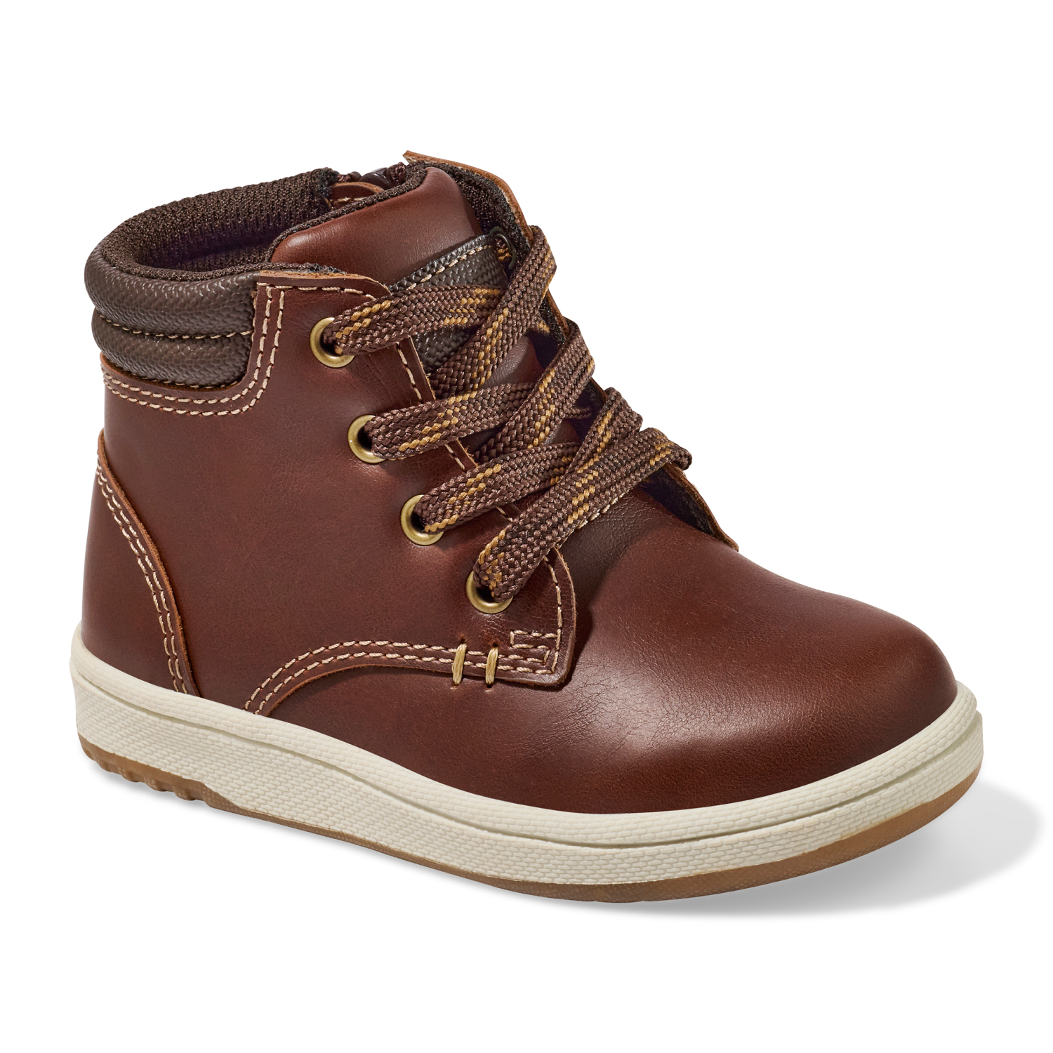 slide 1 of 6, Falls Creek Kids Falls Creek Tod Boy Ash Hiker Boot, Brown, Size 9, 1 ct