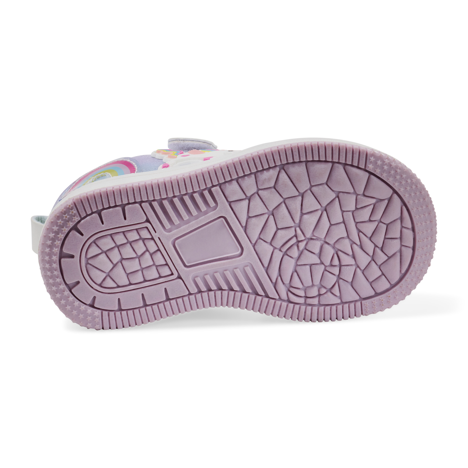 slide 3 of 6, Lullaby Lane Girl Unicorn Sneaker, Purple, Size 4, Size 4