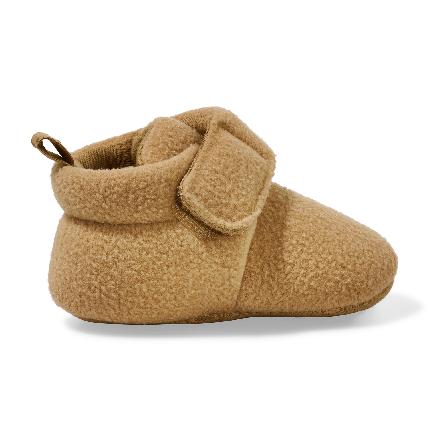 slide 5 of 6, Lullaby Lane Sherpa Bootie, Tan, Size 3, Size 3
