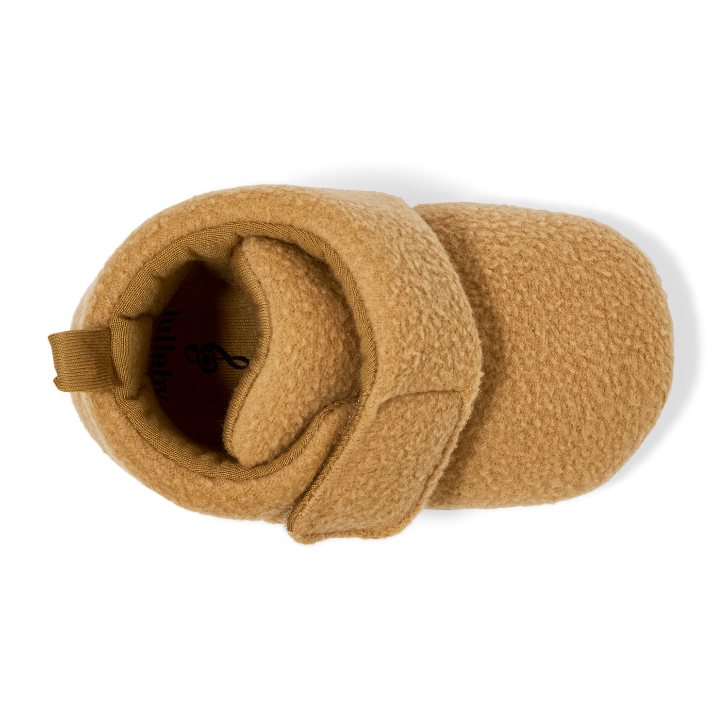 slide 6 of 6, Lullaby Lane Sherpa Bootie, Tan, Size 4, Size 4