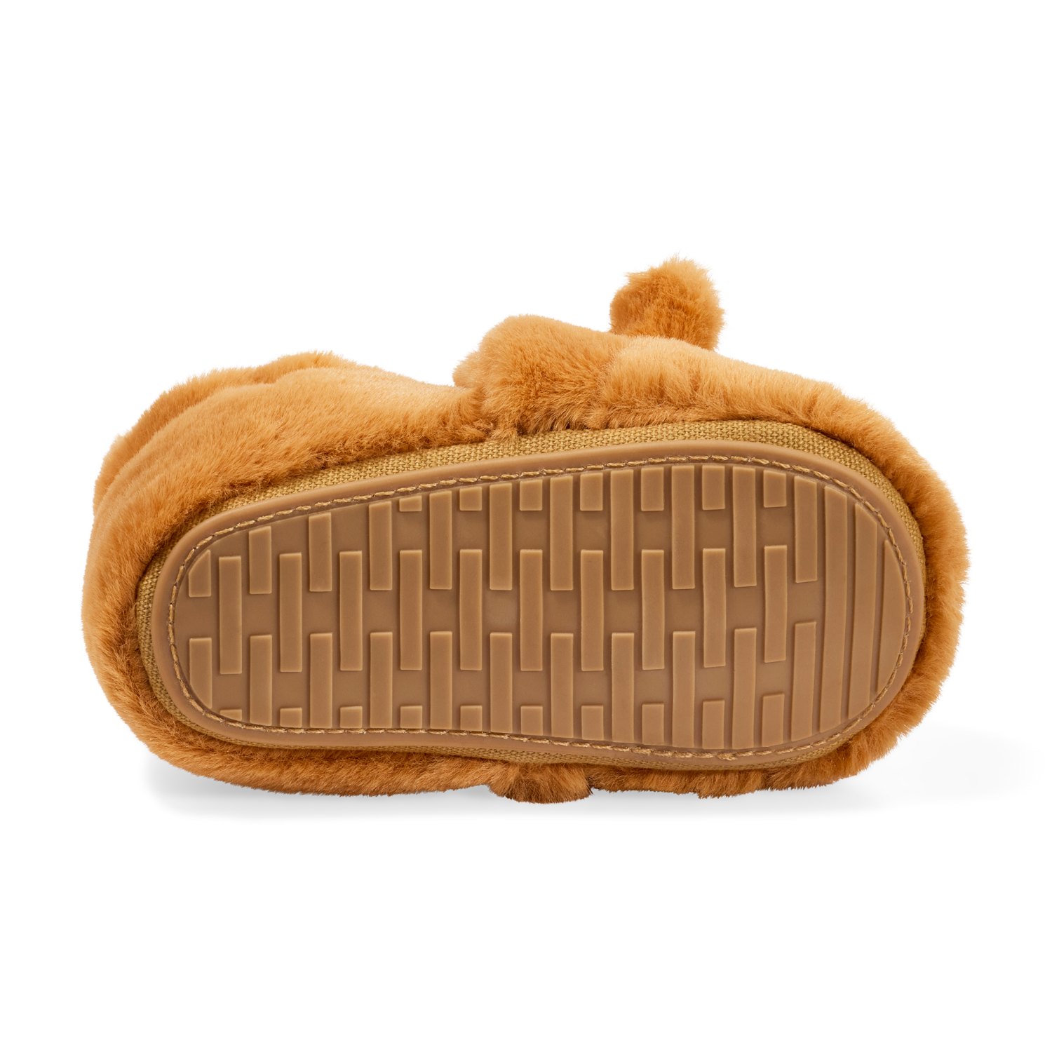 slide 3 of 6, Lullaby Lane Ears Bootie, Brown, Size 2, Size 2