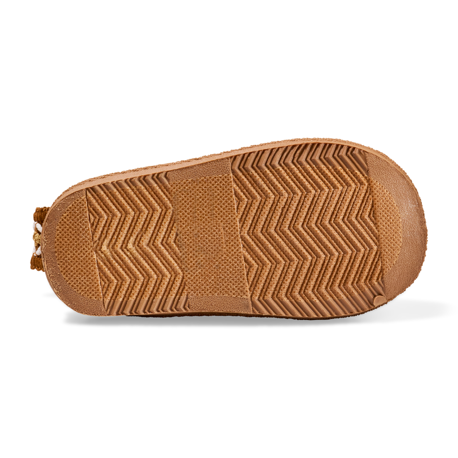 slide 3 of 6, Lullaby Lane Girl Cozy Slipper, Brown, Size 6, Size 6