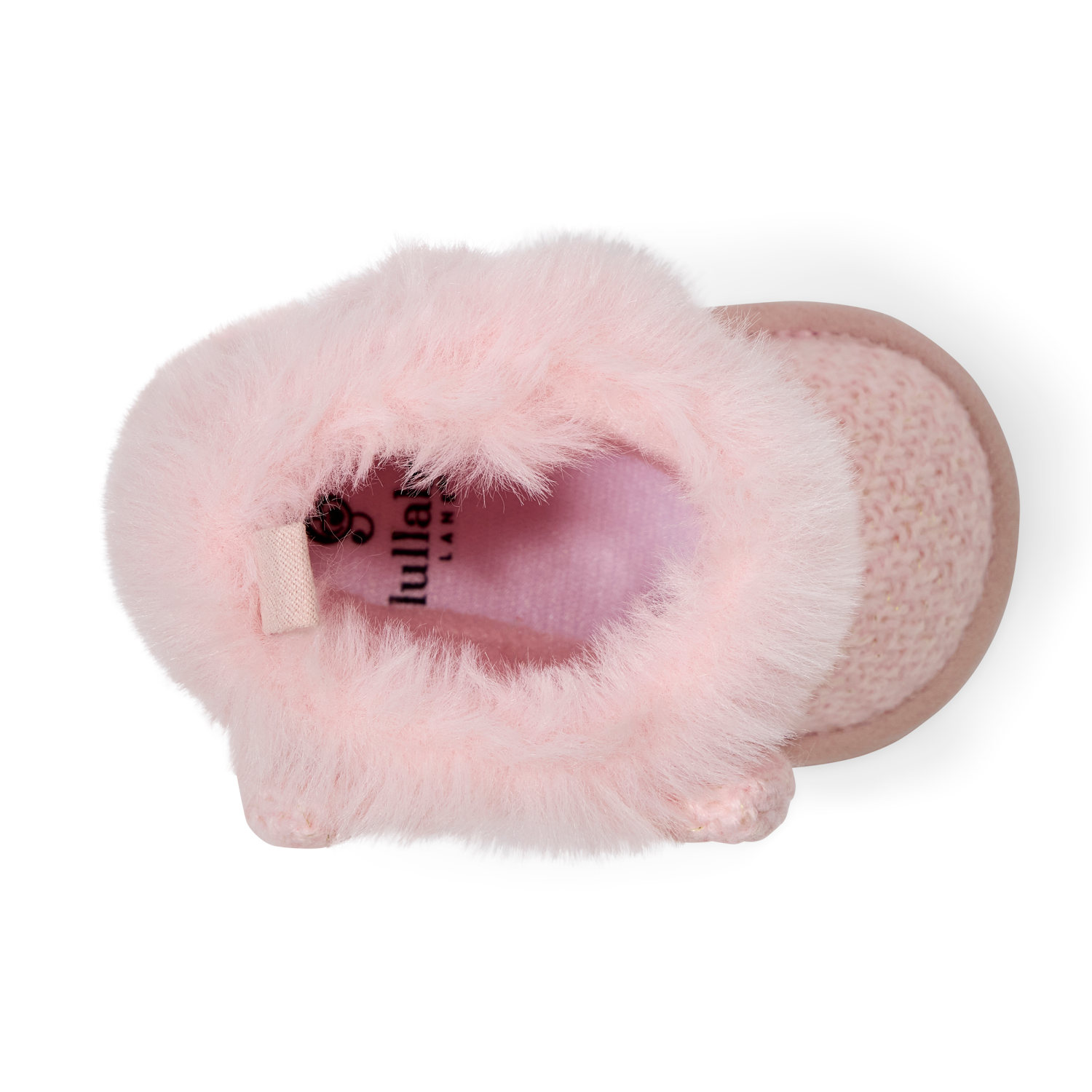 slide 6 of 6, Lullaby Lane Girl Sweater Bootie, Pink Size, 2, 1 ct