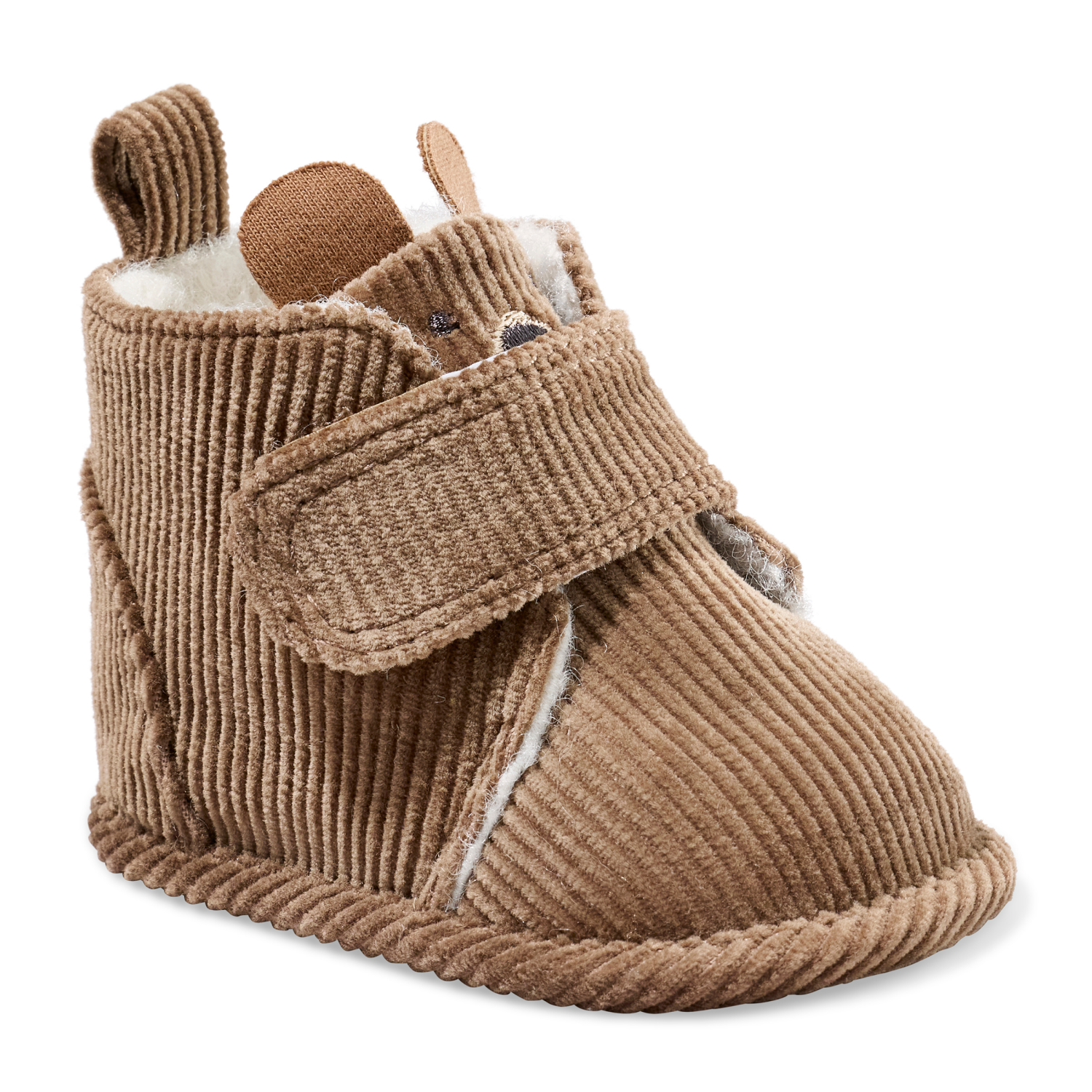 slide 1 of 6, Lullaby Lane Boy Bear Corduroy, Brown, Size 2, Size 2