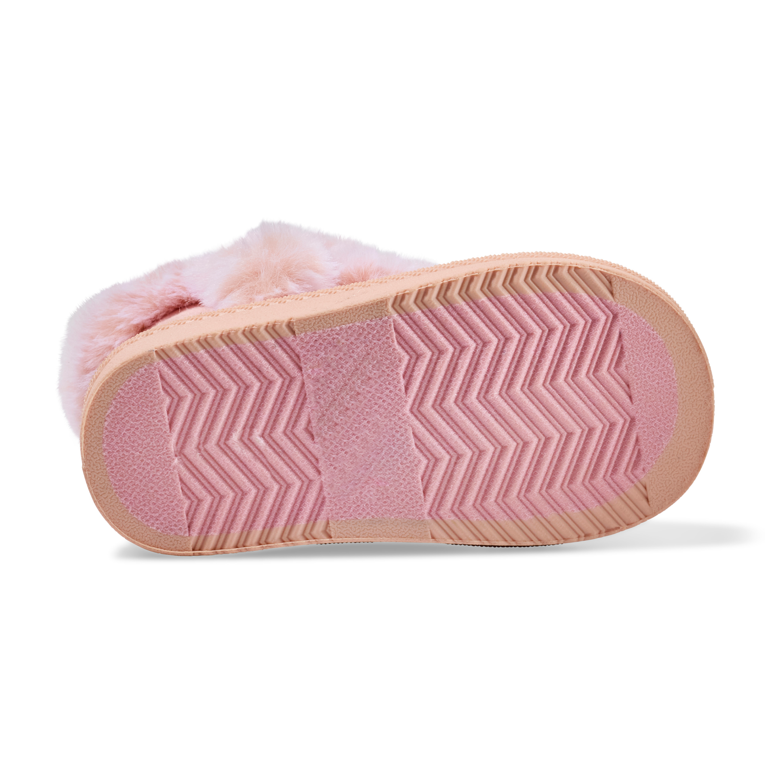 slide 3 of 6, Lullaby Lane Girl Fur Trim Boot, Pink, Size 3, Size 3