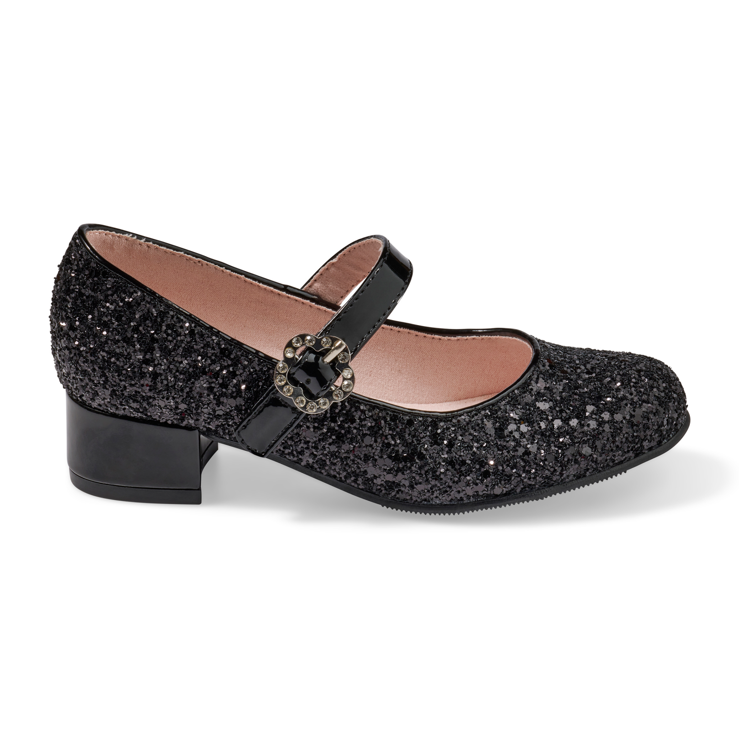 slide 5 of 6, Falls Creek Fall Creek Casual Margaret, Black, 12, Girl, 1 ct