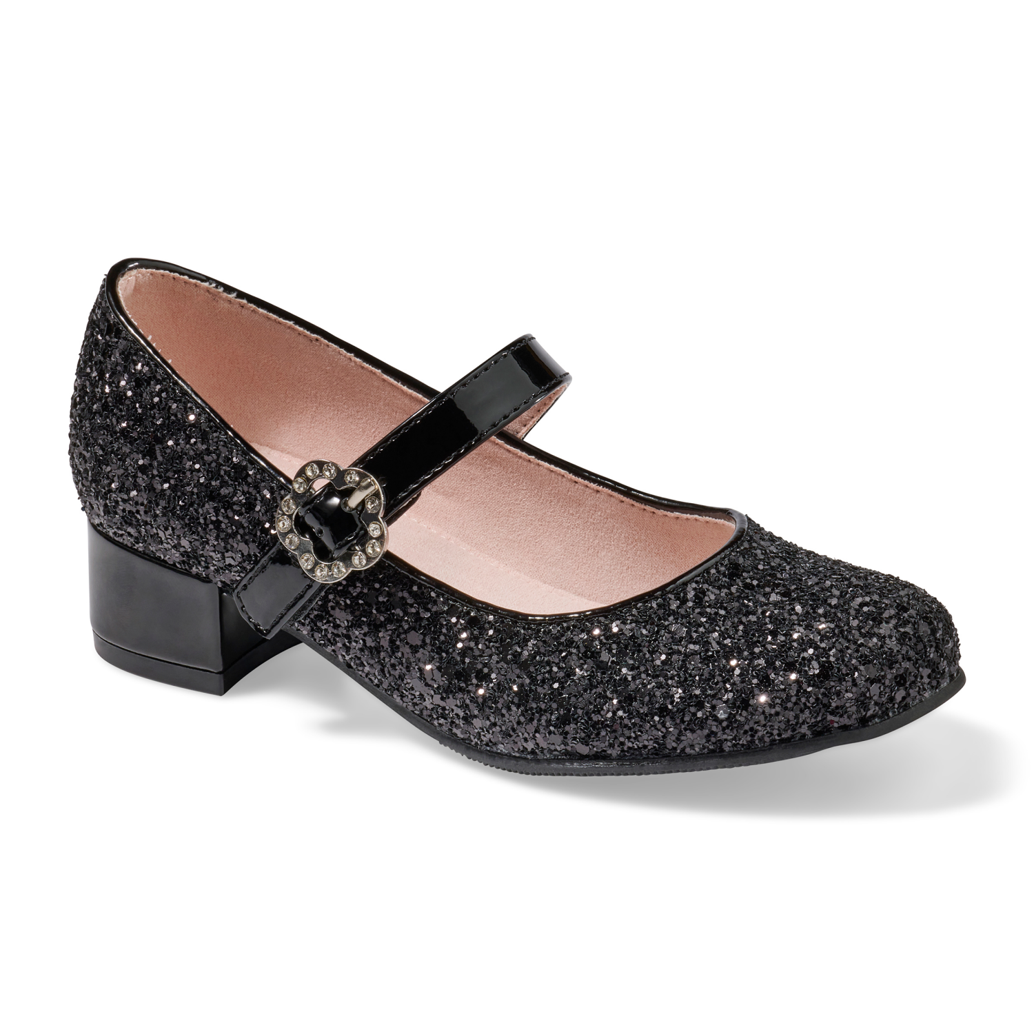 slide 1 of 6, Falls Creek Fall Creek Casual Margaret, Black, 3, Girl, 1 ct