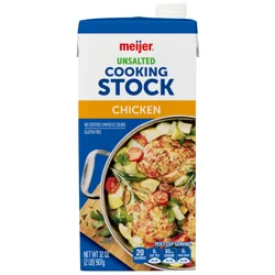 Meijer Unsalted Chicken Stock