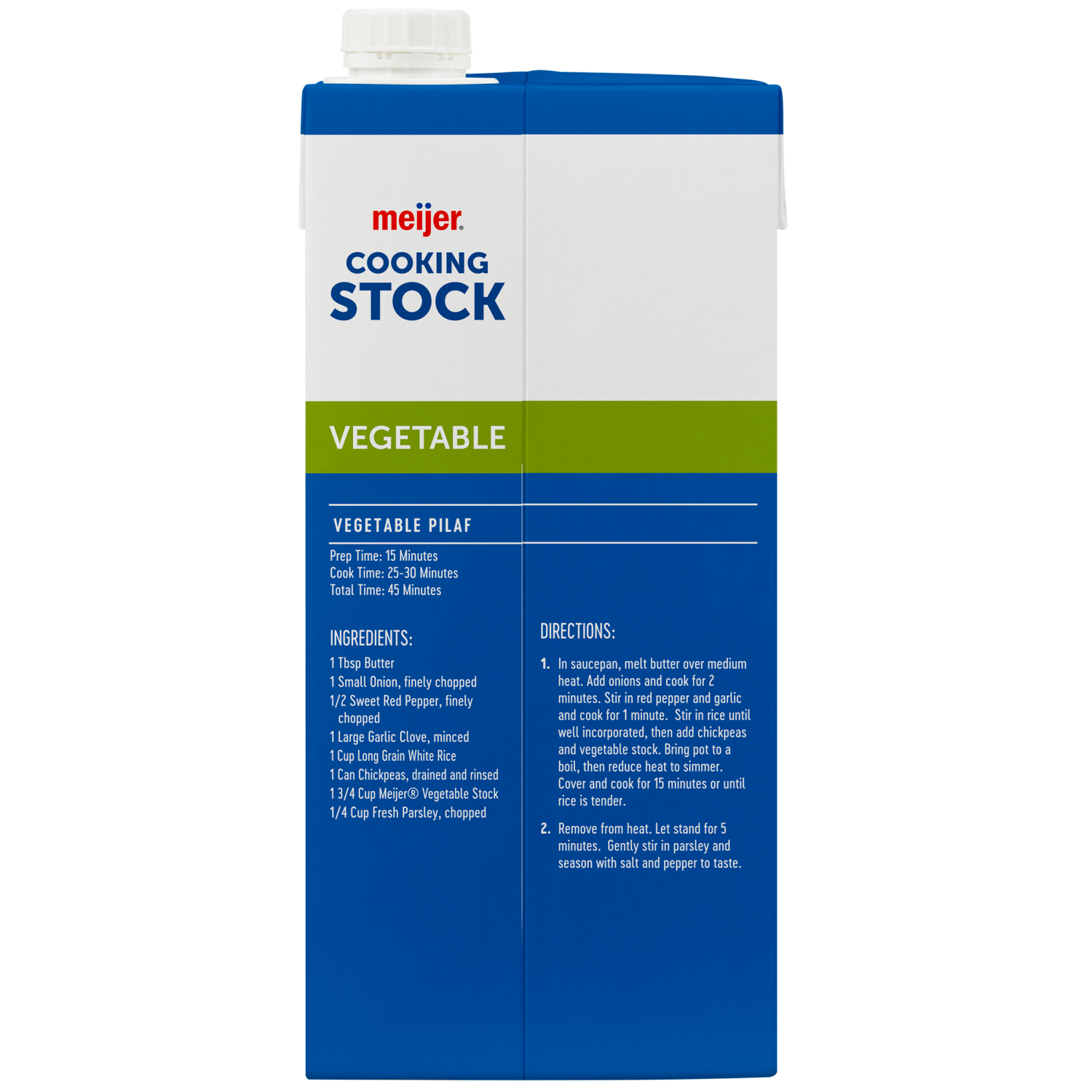 slide 2 of 4, Meijer Vegetable Stock, 32 oz
