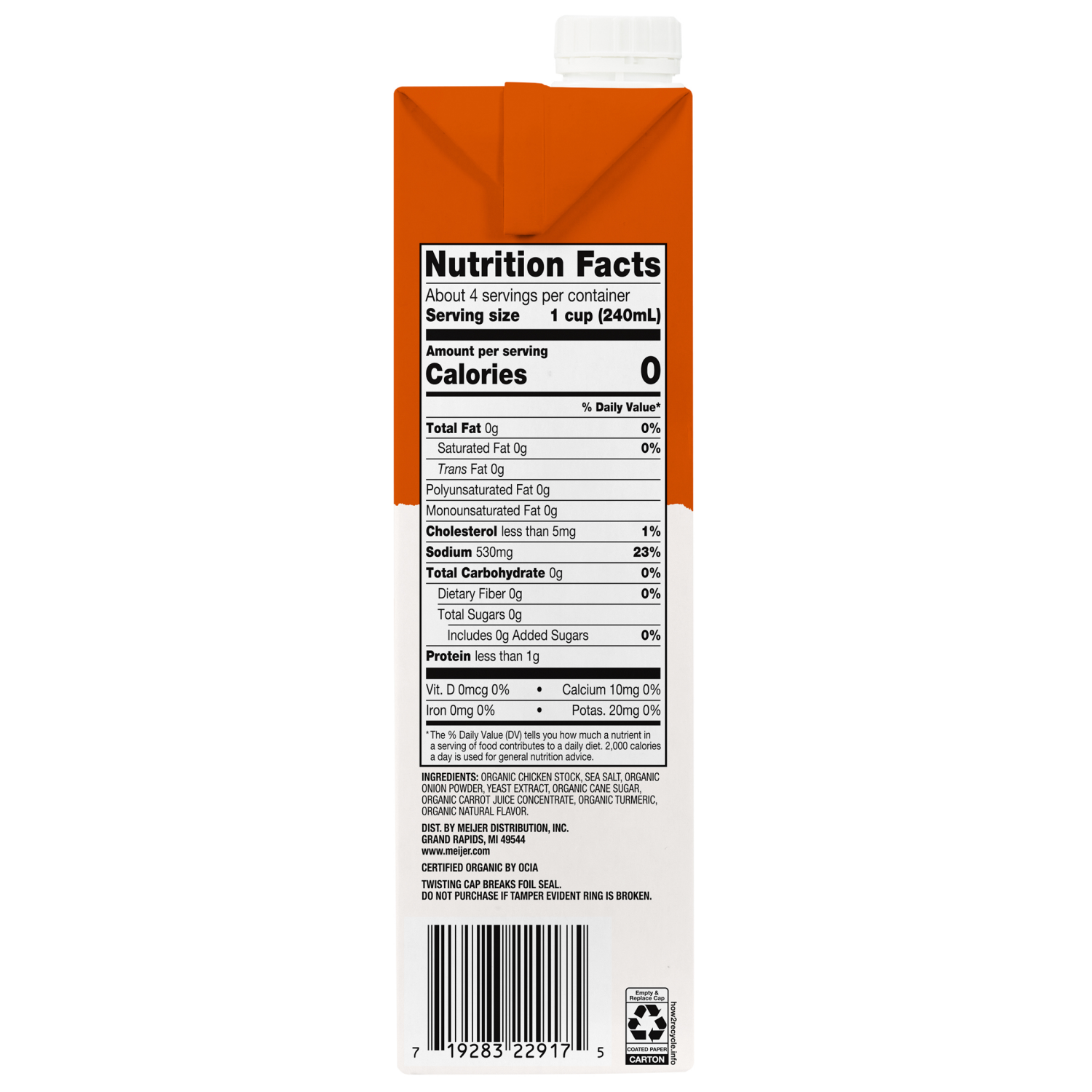 slide 3 of 3, True Goodness Organic Chicken Stock, 32 oz, 32 oz