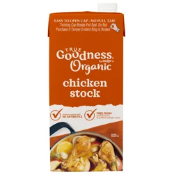 True Goodness Organic Chicken Stock, 32 oz