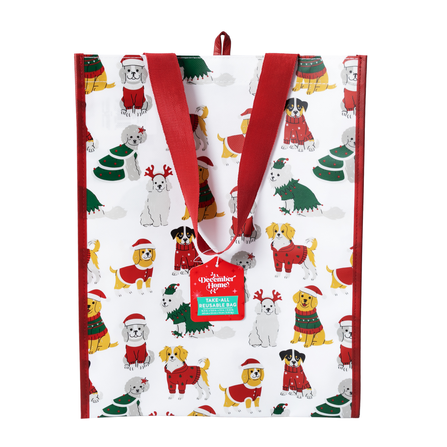 slide 1 of 3, December Home Take-All Xmas Dogs, 1 ct