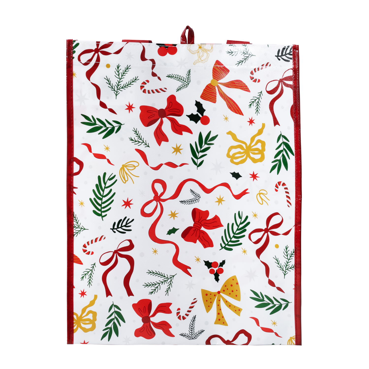 slide 3 of 3, December Home Take-All Bows, 1 ct