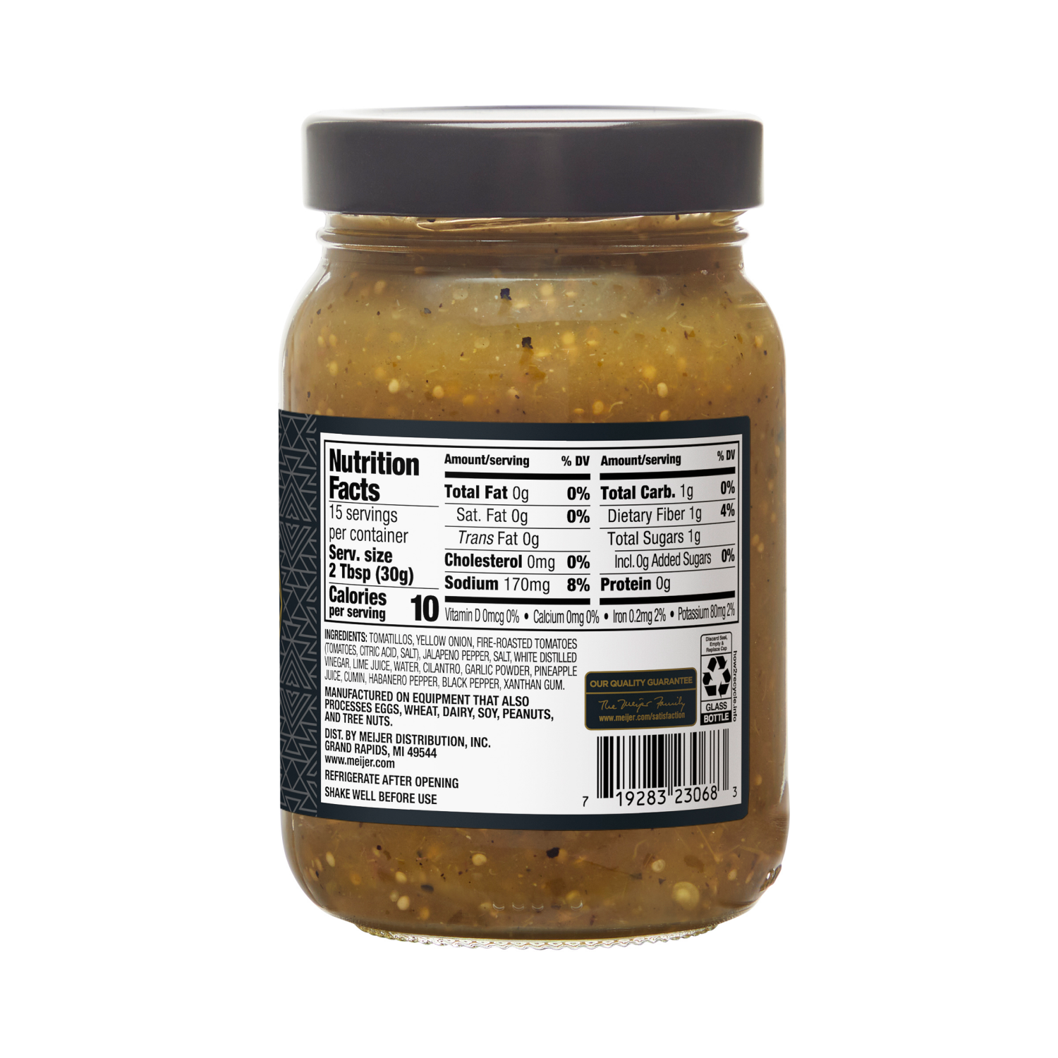 slide 3 of 3, Frederik's By Meijer Frederiks Verde Medium Salsa 16 oz, 16 oz