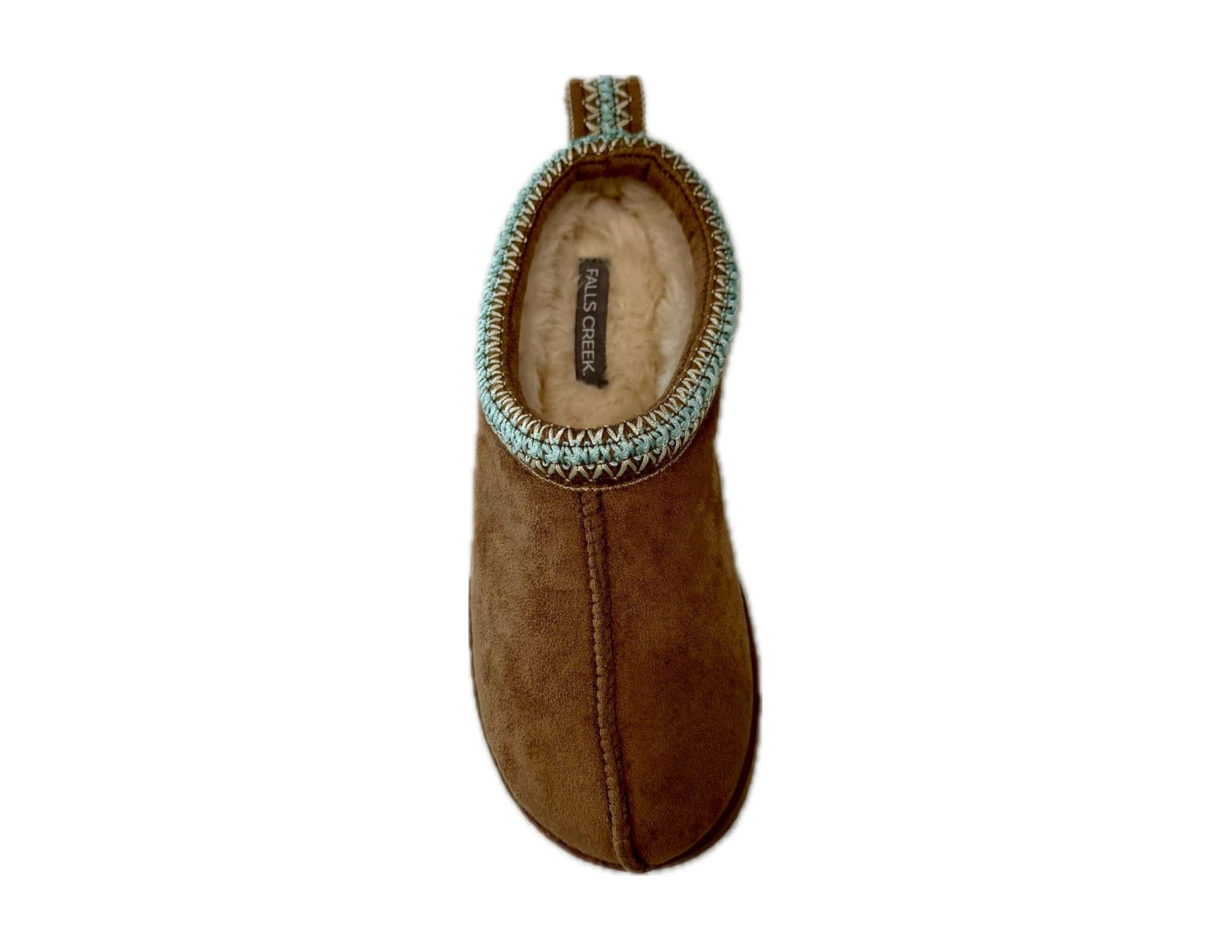 slide 8 of 8, Falls Creek Women's Slipper Juliet, Brown, Size S, 1 ct