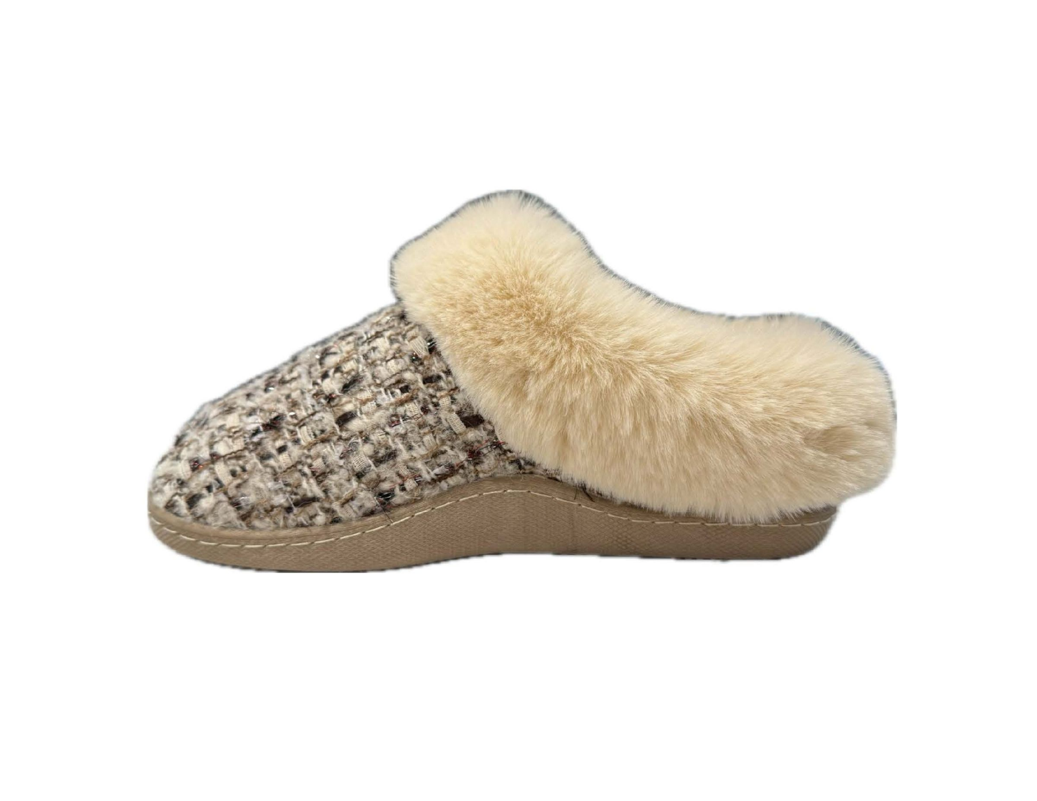 slide 4 of 8, Falls Creek Women's Slipper Maeve, Cream, Size XL, XL