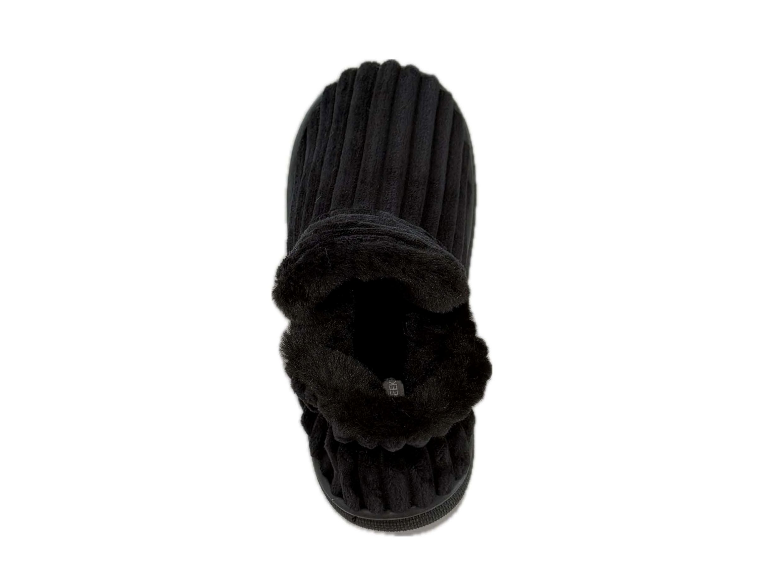 slide 8 of 8, Falls Creek Women's Slipper Evie, Black, Size S, 1 ct