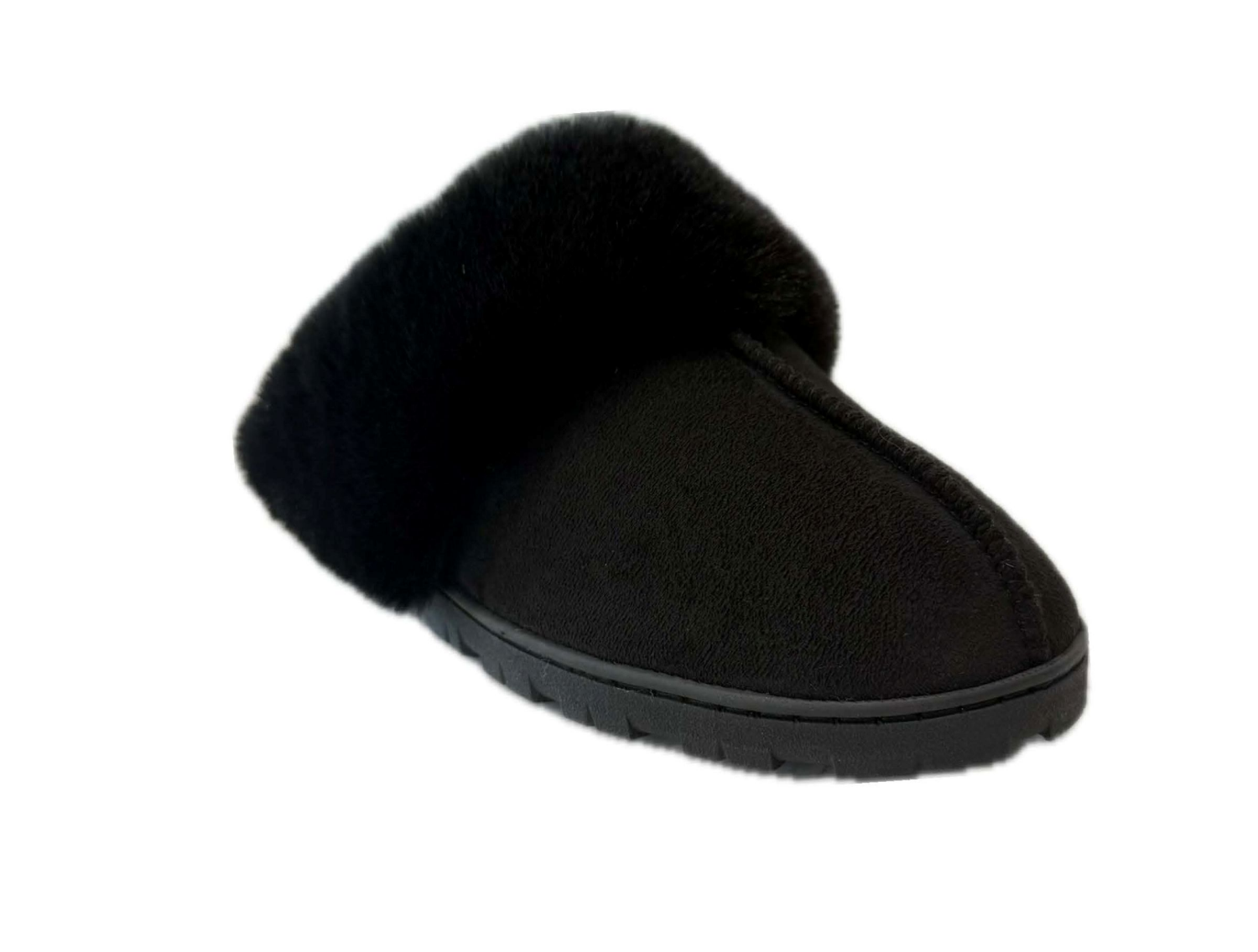 slide 7 of 8, Falls Creek Women's Slipper Lena, Black, Size S, 1 ct