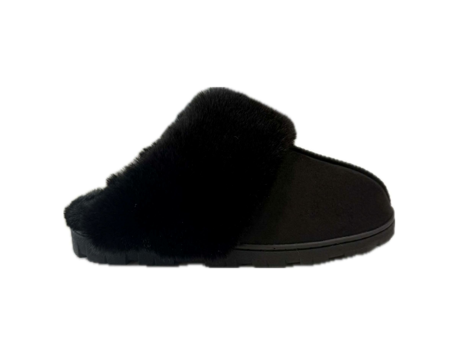 slide 5 of 8, Falls Creek Women's Slipper Lena, Black, Size M, 1 ct